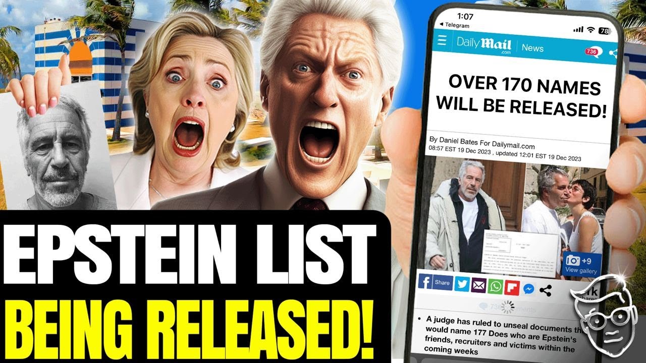 Clinton in PANIC: Judge ORDERS RELEASE Epstein Client LIST & Victims