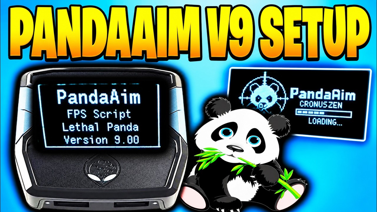 NEW Cronus Zen Script Pandaaim v9 Setup Aim Assist + Recoil Help + Movement (PS5 + XBOX + PC)