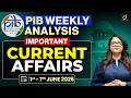 PIB Weekly Analysis for UPSC | Important PIB Topics | Current Affairs | Drishti IAS English