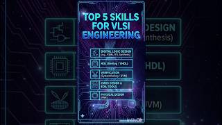 Top 5 VLSI Engineering Skills 🚀 | High Paying VLSI Jobs 💻🔥. #vlsi #verilog #electronicsengineer