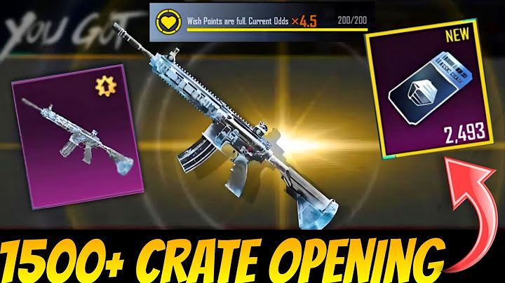 🔴Finally | 1500+ Classic Crates Opening for M416 Glacier | M416 Glacier Back | M416 Glacier Trick