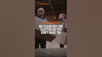 Clearing out the junk isn