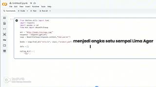 Vidio Tutorial Scraping : Coding, Oleh Kelompok 3 Kelas : X-4. By : Bu Diana Sari