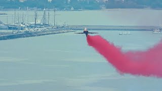 RED ARROWS 1st Display for 2024 at #Athens (Faliro) | Multi-Cam 3x