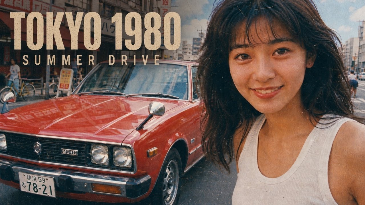 80s Japanese City Pop Summer Drive - 1 Hour Tokyo 1980 Mix for