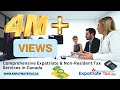 Comprehensive Expatriate & Non Resident Tax Services in Canada