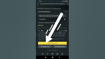How to change your binance futures referral code to your name | profit card |