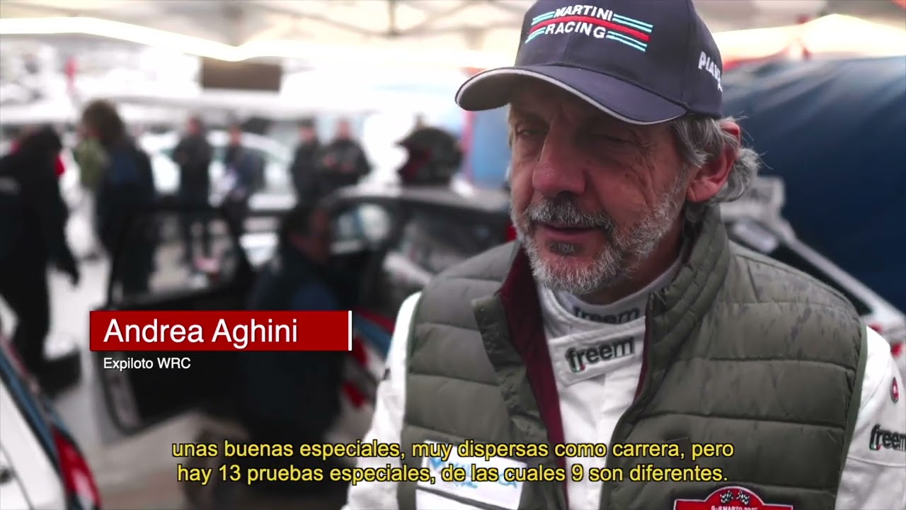 Andrea Aghini en el XXI Rally Clásico Isla de Mallorca