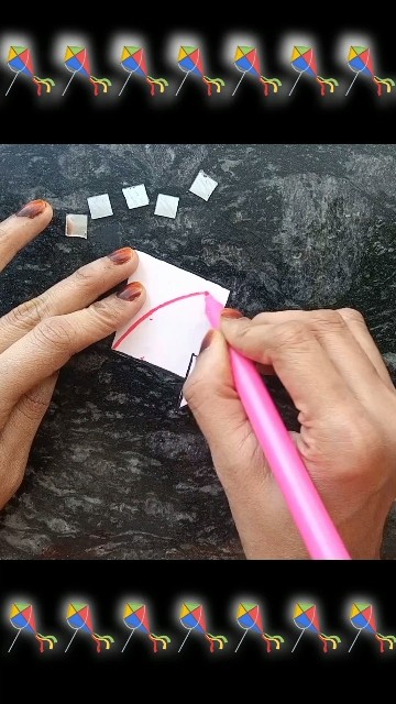DIY kite making tutorial #tutorial #shorts #kite - YouTube