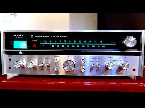 Technics SA-5600X Quadraphonic - YouTube