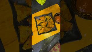Crispy Potato Triangle Recipe | Aloo Triangle Snack | Easy Evening Snack #shorts