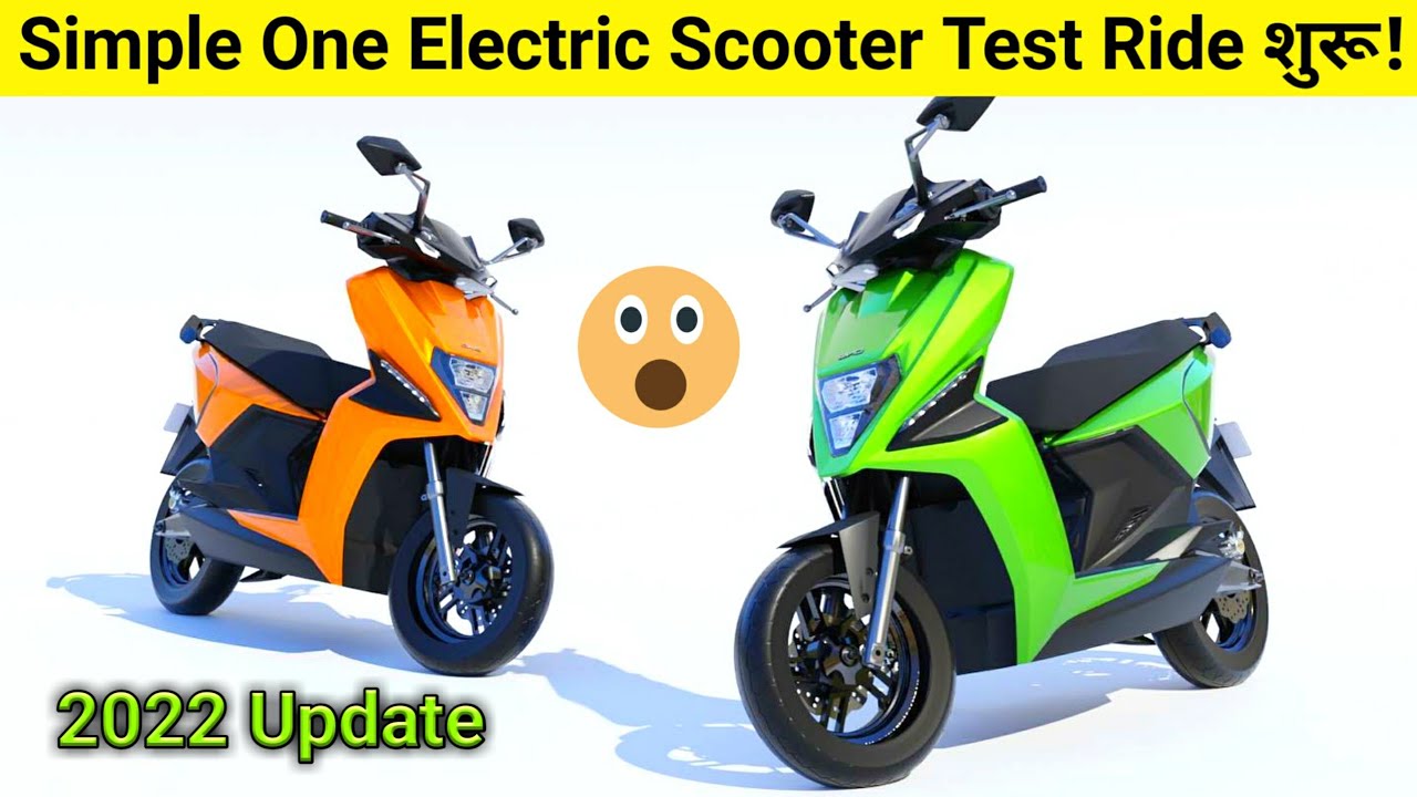 Simple One Electric Scooter Test Ride Start Simple Energy Electric
