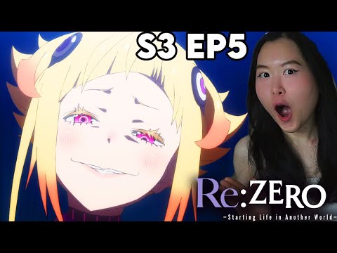 SADISTIC WITCH!!😭 RE:ZERO Season 3 Episode 5 REACTION!