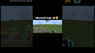minecraft logic 😭 #minecraft #fyp #shorts #shortvideo #gaming #shortsviral