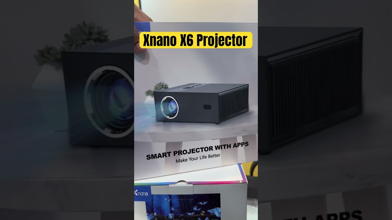 X Nano X6 Smart Hd Projector – Android • Dual Wi-Fi • Bluetooth