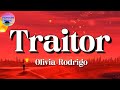 🎵 Olivia Rodrigo – Traitor || The Weeknd, Glass Animals, Bruno Mars (Lyrics)