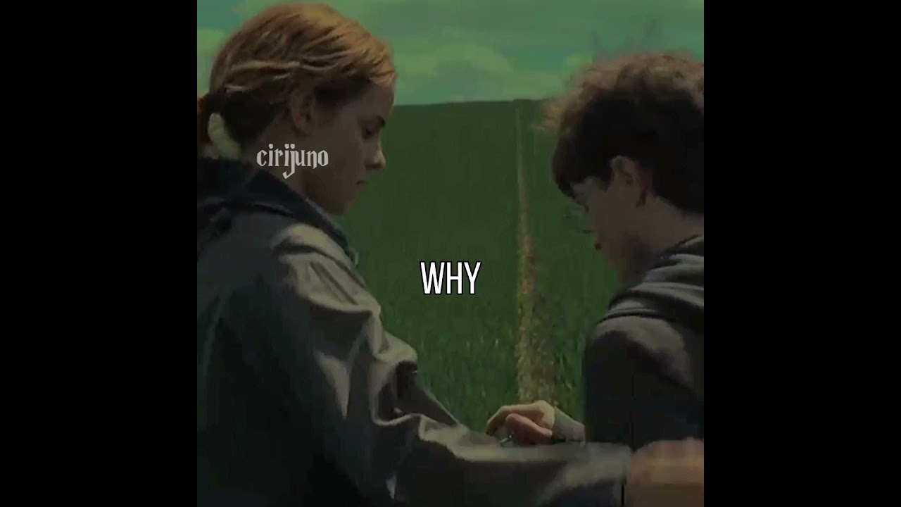 why not me ron weasley sad harry potter