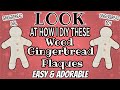 LOOK at how I DIY these WOOD GINGERBREAD Plaques by Crafters Square | EASY & ADORABLE