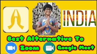 How to Use Say Namaste🙏❓🤩|Pride Of India 🤩🇮🇳|Best Alternative to Zoom 🔥 Google Meet🤩👍🇮🇳 screenshot 1