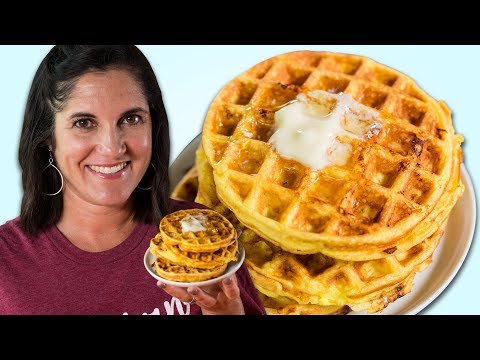 nicole-makes-keto-chaffles-|-low-carb-waffle-ideas-|-ketogenic-breakfast-recipe