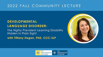 Developmental Language Disorder (The Learning Disability Hidden in Plain Sight) by Dr. Tiffany Hogan