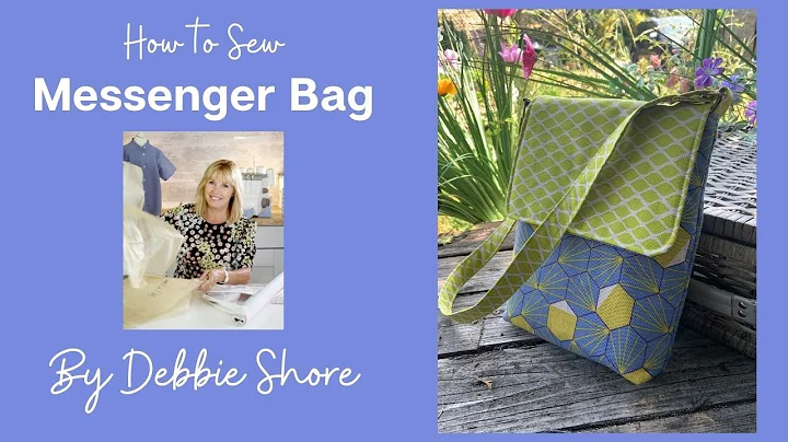 How to sew a messenger bag by Debbie Shore