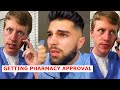 An intern getting pharmacy approval with pharmustafa