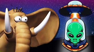 Gazoon | Aliens in the African jungle👽| Jungle Book Diaries | Funny Animals Cartoons For Kids