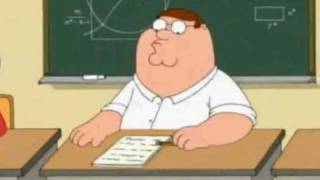 Peter Griffin Doing Math