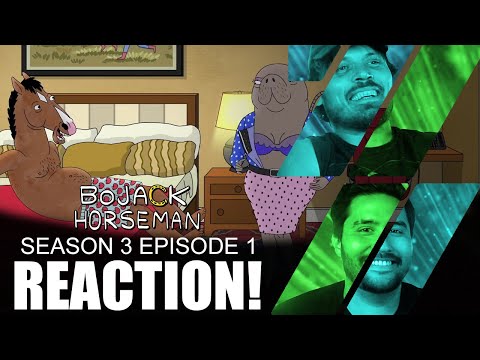 BoJack Horseman 3x1 REACTION!! "Start Spreading the News"