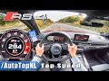 AUDI RS4 B9 Avant 2.9 V6 BiTurbo 294km/h AUTOBAHN POV TOP SPEED by AutoTopNL