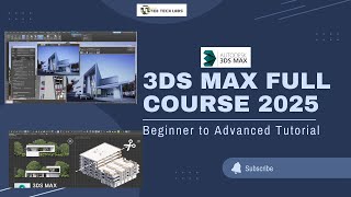 3ds Max Full Course 2025 | class -1 | Beginner to Advanced Tutorial #3dsmax #tutorial #architecture