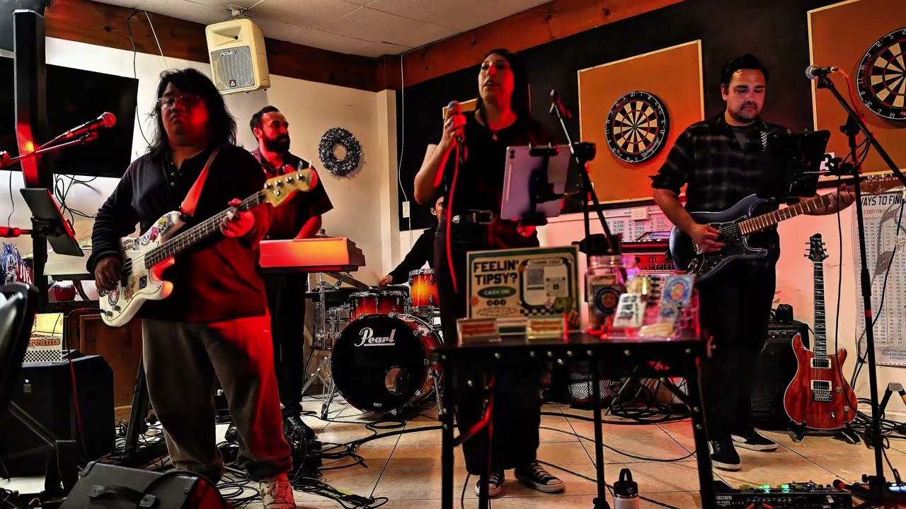 Checkered Daydreams performing Angel Baby song request