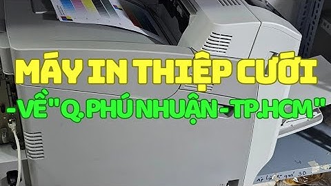 [Q.PHÚ NHUẬN] MÁY IN LASER MÀU A4 ( RICOH SP C430DN) =》IN DECAL MÀU, IN TỜ RƠI, IN MENU...