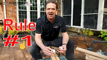 How can you tell if wood has been sealed?