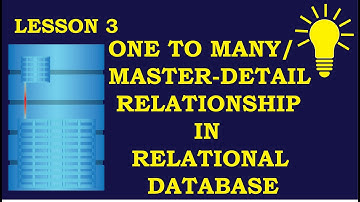 ONE TO MANY RELATIONSHIP IN RELATIONAL DATABASE