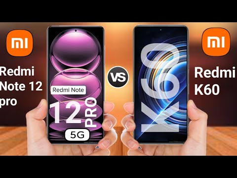 Redmi note 12 pro 5g vs Xiaomi Redmi K60 ||which mobile one for better you||Thedstech