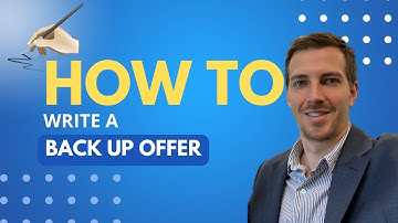 How To Submit A Back Up Offer In Real Estate Contracts