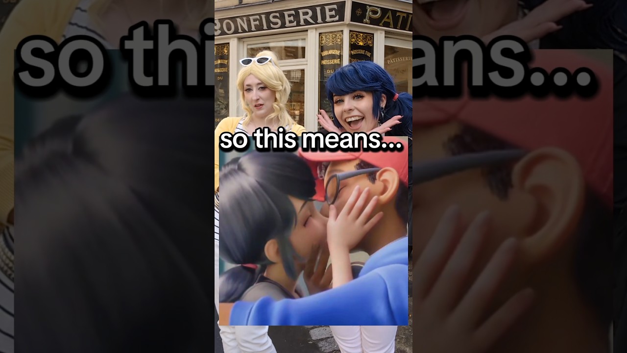 THEY KISSED?!💔 #miraculousladybug #miraculous #ladybug #cosplay #marinette #heartfixer