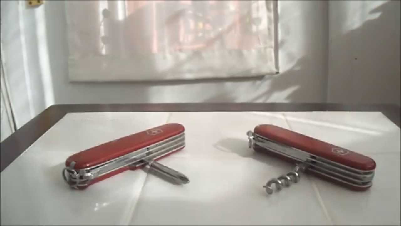 Did Victorinox ever make a Compact with the Phillips screwdriver instead of  a corkscrew? This would be an amazing EDH. : r/victorinox