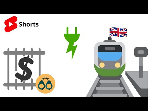 Никогда не используйте розетку в поезде Великобритании #Shorts