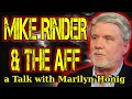 Mike rinder  the aff with mariyn honig