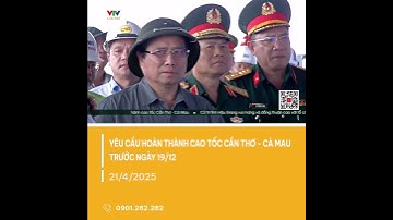 Thủ tướng yêu cầu các đơn vị triển khai quyết liệt trên tuyến cao tốc Cần Thơ – Cà Mau | VTV CẦN THƠ