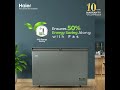 Haier Deep Freezer 2024 Model HDF 385IG In Grey Color Haier Deep Freezer 2024 Model HDF 385IG In Grey Color