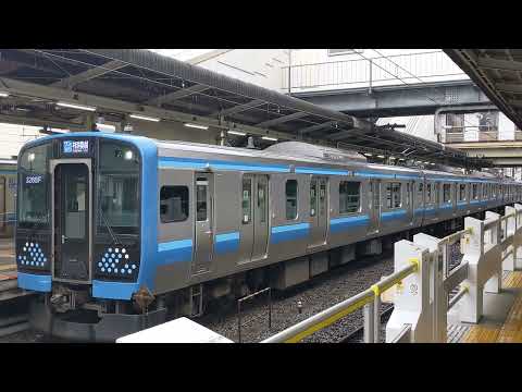 【橋本駅を出発するE131系】JR相模線 E131系500番台横コツG-02編成 69F[1268F] ワンマン 茅ヶ崎行 橋本駅発車！[2023.03.26(日)]