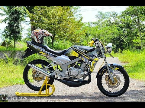 MODIFIKASI Kawasaki Ninja 2 Tak  Velg Jari Jari YouTube