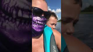 7 year old kid Goes 65 MPH on Jet Ski!!!