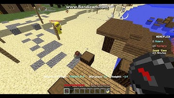 FR0Z3N_PvP hacking on Mineplex in Block Hunt