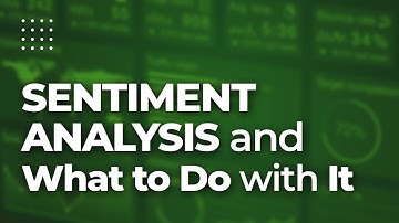 Sentiment Analysis and What to Do with It