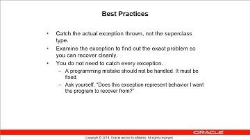 Best Practices for Exception Handling in Java